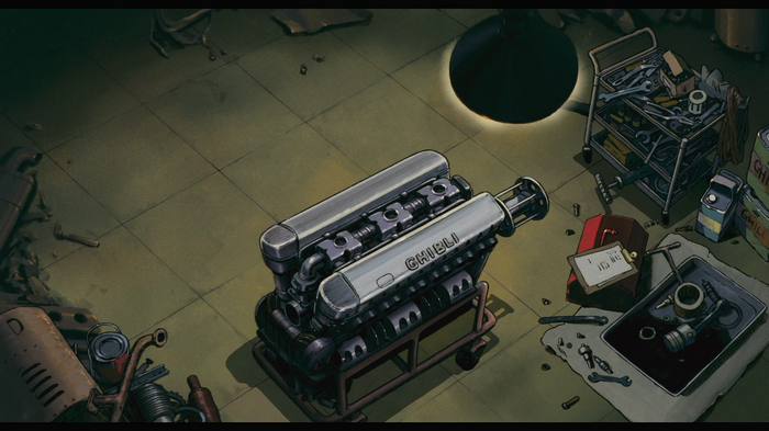 Studio Ghibli Engine in a Workshop