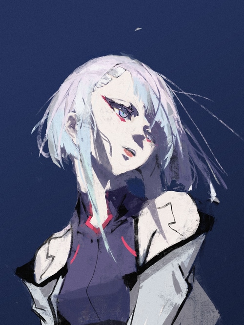 Lucyna Kushinada from Cyberpunk: Edgerunners