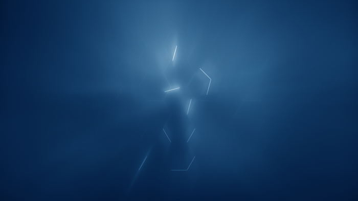 4K Abstract Hexagonal Structure