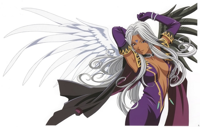 Urd with White and Dark Wings