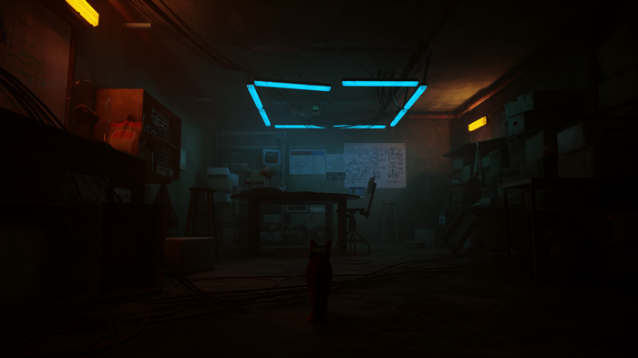 Stray video game art