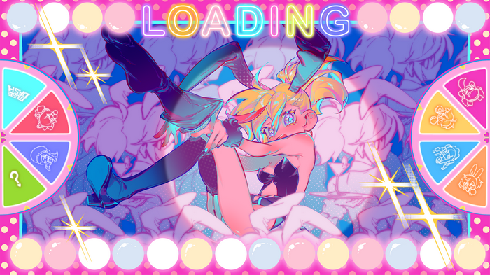 Muse Dash Loading Screen with Bunny Girl