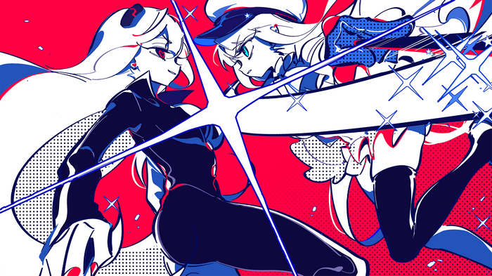 MuseDash characters in a stylized battle