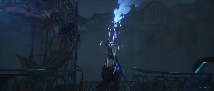 4K Arcane Jinx with Blue Energy