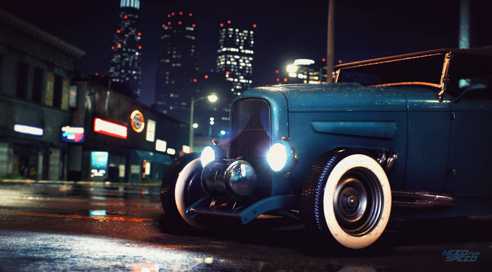 Need for Speed 2015 Hot Rod at Night