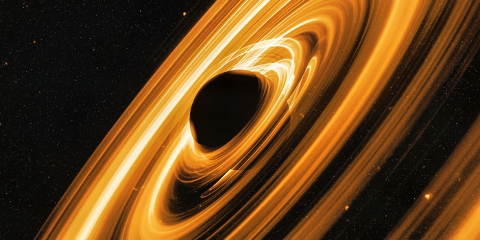 4K black hole with accretion disk and stars