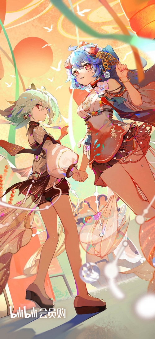 Bili Girl 33 and 22 Bilibili characters