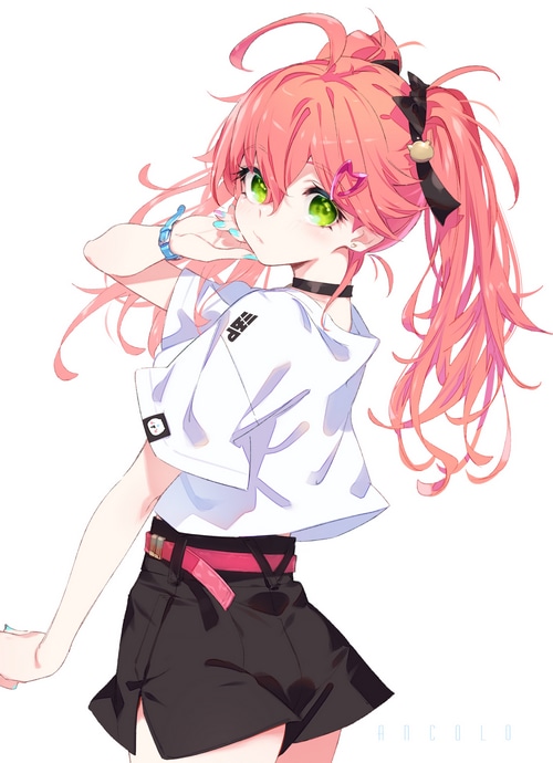 Sakura Miko Hololive Virtual YouTuber with Pink Hair