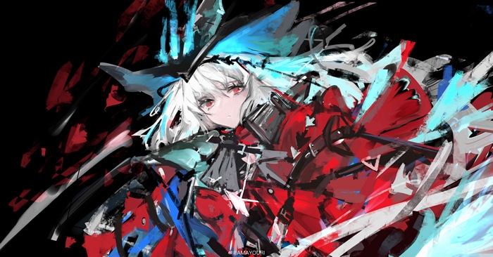 4K Arknights Skadi artwork