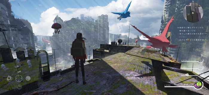 4K Latios and Latias in ruined city