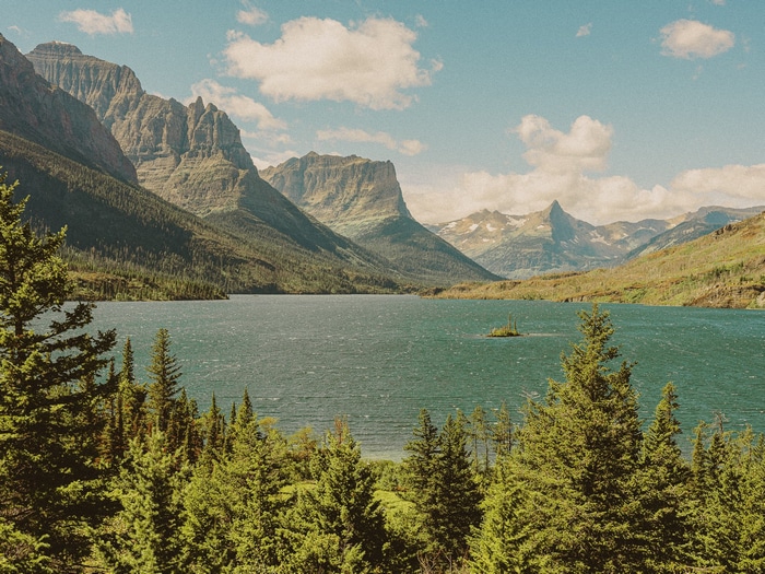 Lake McDonald in Glacier National Park