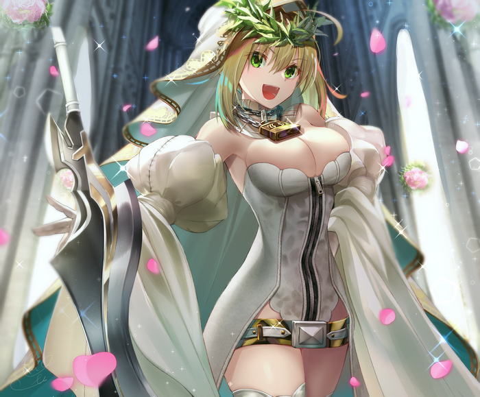 Saber Bride Nero Claudius with Weapon