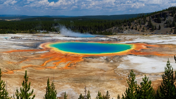 Grand Prismatic Spring, Yellowstone National Park