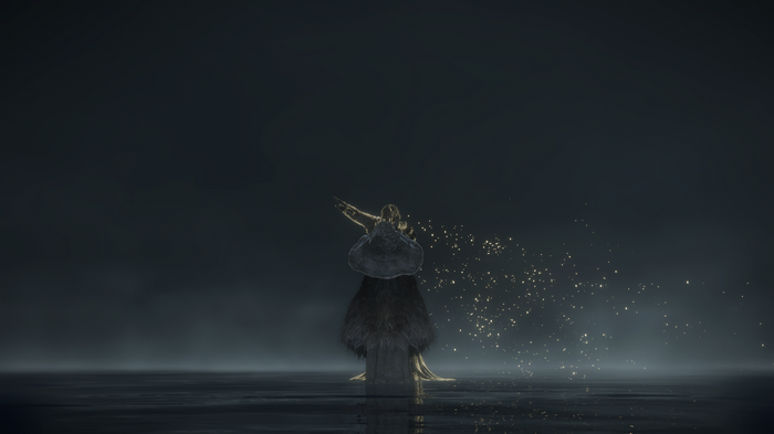 Elden Ring character casting a spell