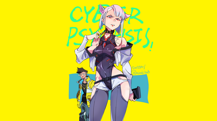 Cyberpunk: Edgerunners Lucy and David fan art