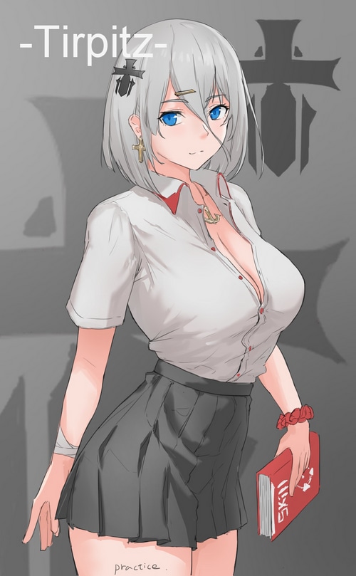 Azur Lane Tirpitz fan art
