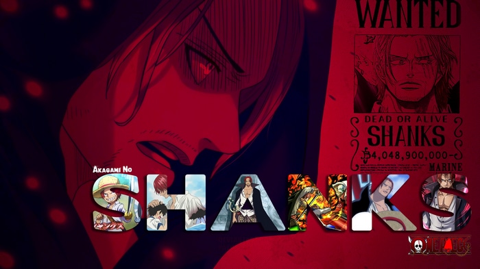 Shanks Wanted Poster and Title Art