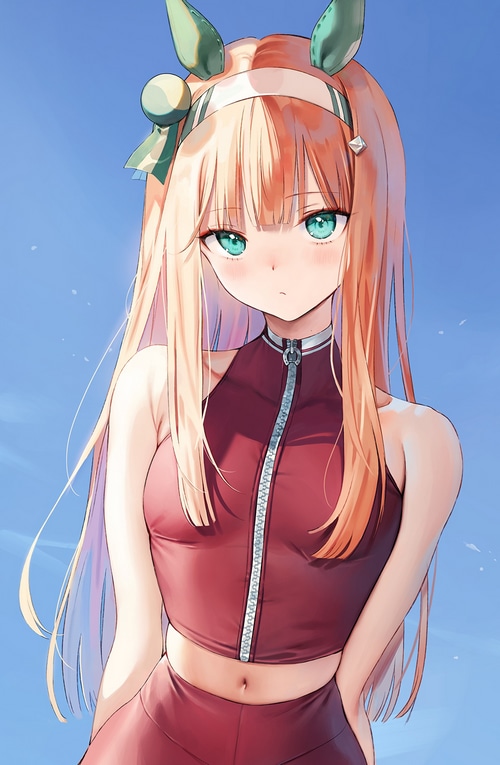Silence Suzuka Uma Musume Pretty Derby Anime Girl