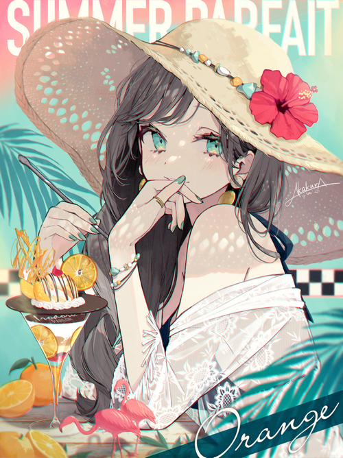 Akakura's Summer Parfait with Orange