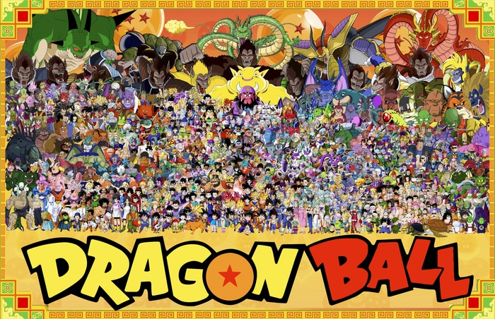 4K Dragon Ball Z, GT, and Super Characters