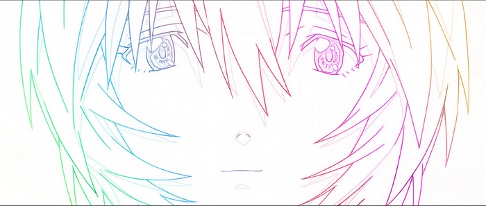Ayanami Rei from Neon Genesis Evangelion