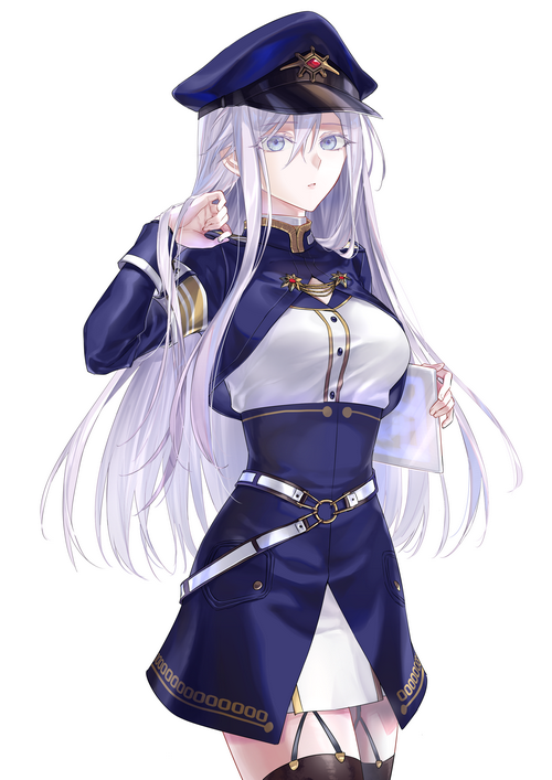Vladilena Milizé from Eighty-Six in uniform