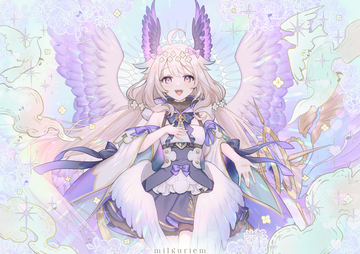 Enna Alouette Angel with Wings and Halo