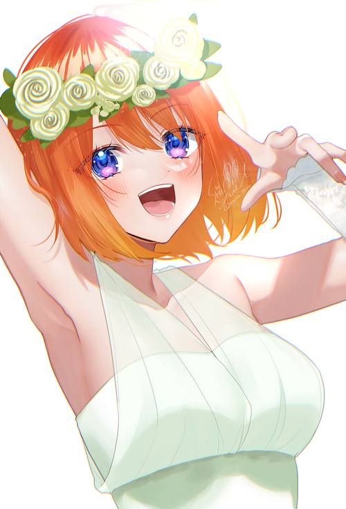Nakano Yotsuba fan art from 5-toubun no Hanayome