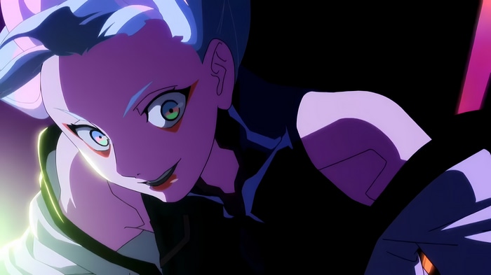 4K Cyberpunk: Edgerunners Lucy Anime Screenshot