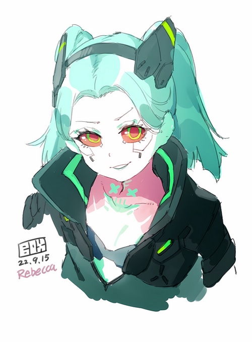Rebecca from Cyberpunk: Edgerunners