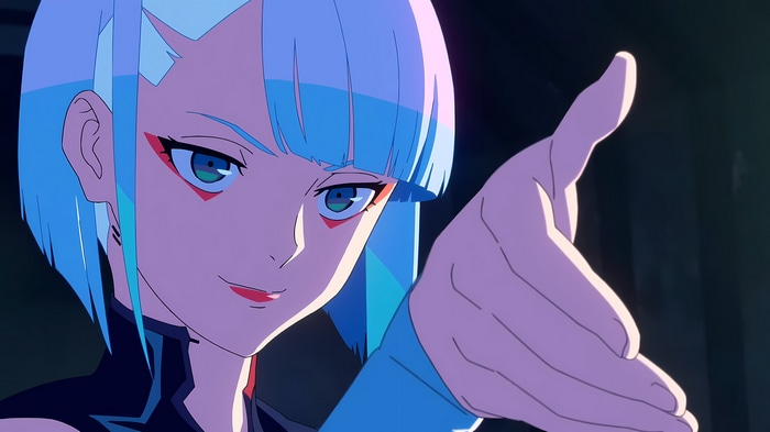 4K Cyberpunk: Edgerunners Lucy Anime Screenshot
