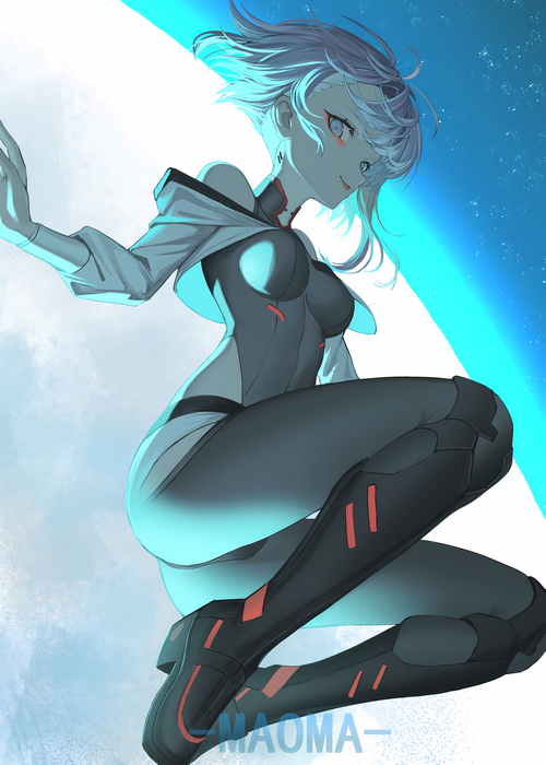Lucyna Kushinada in Cyberpunk: Edgerunners