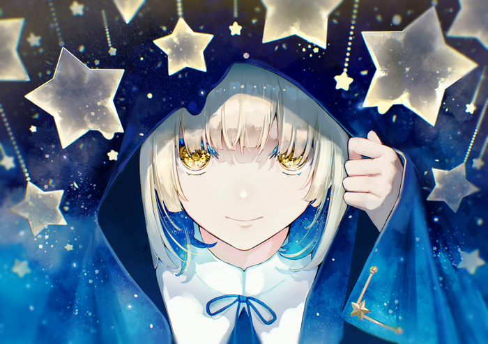 4K Starlight wearing a starry hood