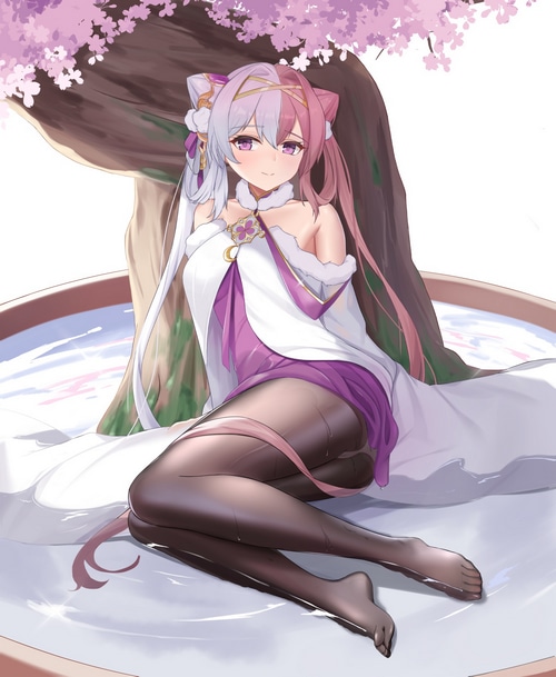 Chao Ho in Azur Lane pantyhose fan art