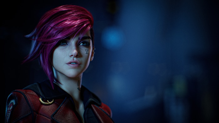 4K Fan Art of Vi from League of Legends