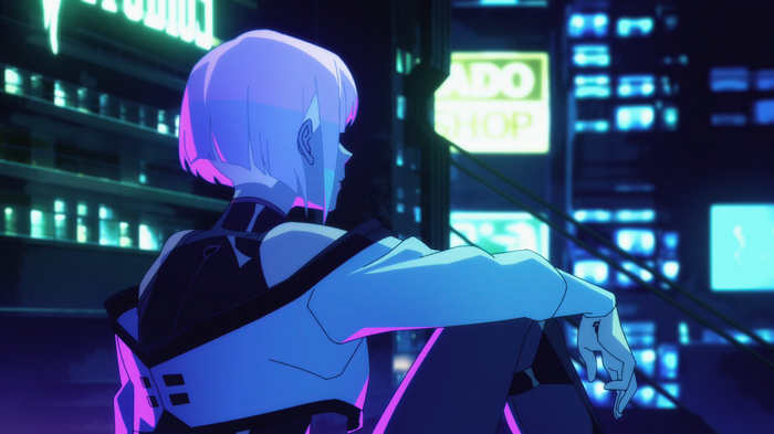 Lucyna Kushinada in Cyberpunk: Edgerunners