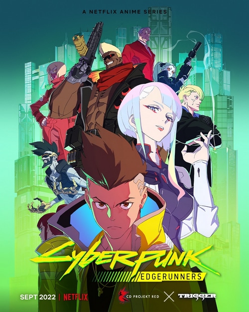 Cyberpunk: Edgerunners Netflix Anime Series Poster