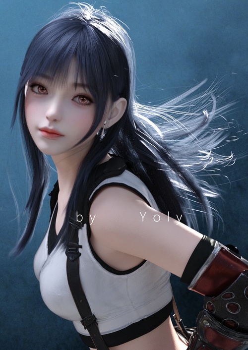 Tifa Lockhart by Yoly from Final Fantasy