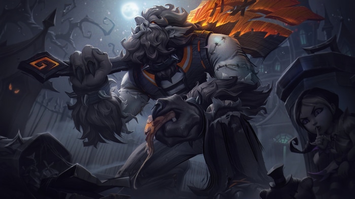 4K Fright Night Trundle League of Legends