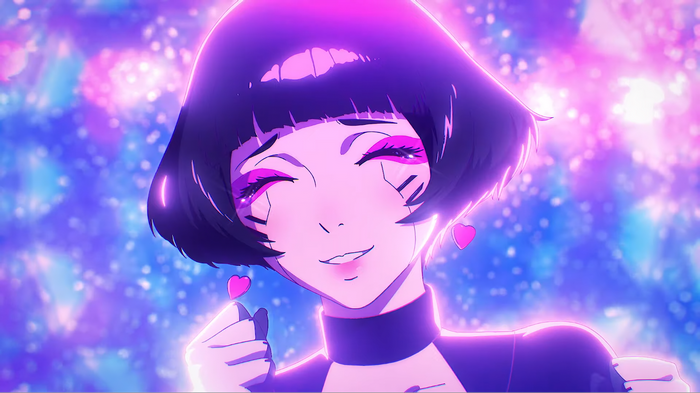 4K Cyberpunk: Edgerunners Lucy Heart