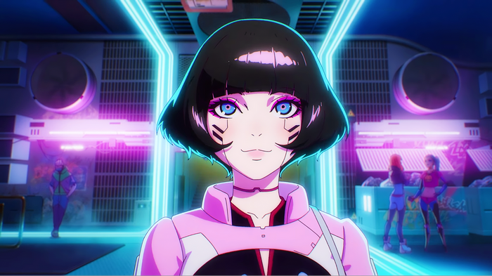 4K Cyberpunk: Edgerunners Lucy Anime