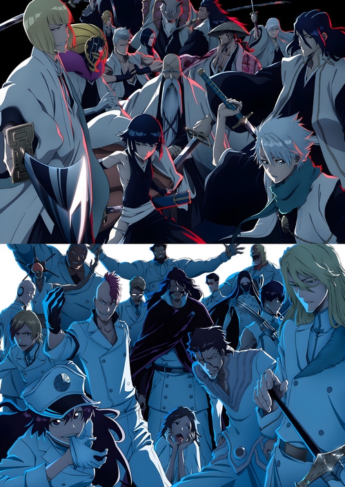 Bleach: Thousand-Year Blood War Wandenreich and Gotei 13