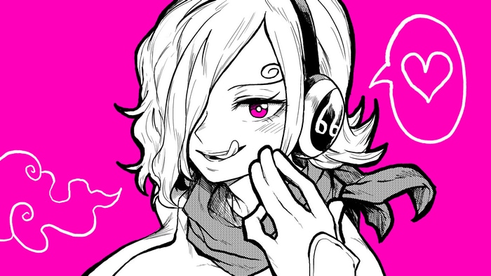 4K Vinsmoke Reiju from One Piece with Headphones