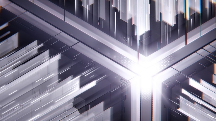 4K Abstract 3D Lights Texture