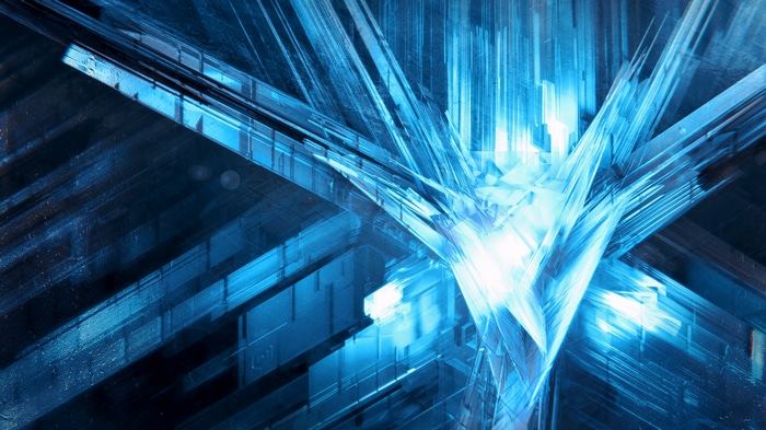4K 3D Abstract Texture Lights