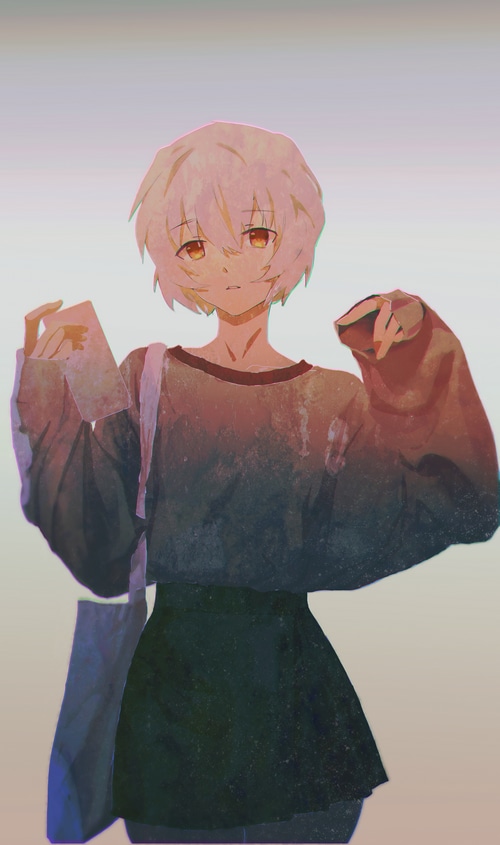 Ayanami Rei from Rebuild of Evangelion Fan Art
