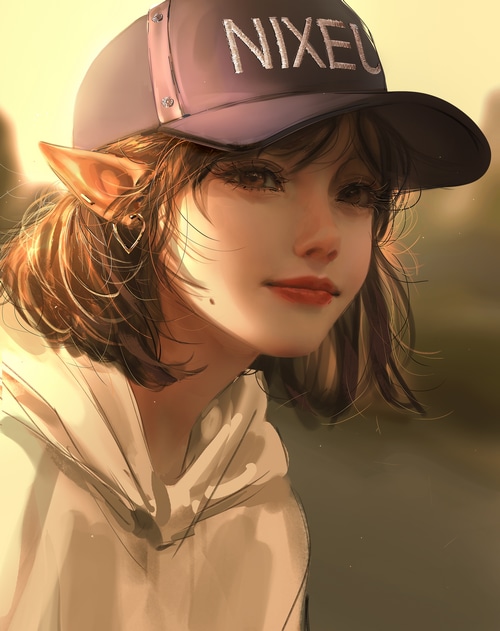 4K Nixeu wearing a baseball cap