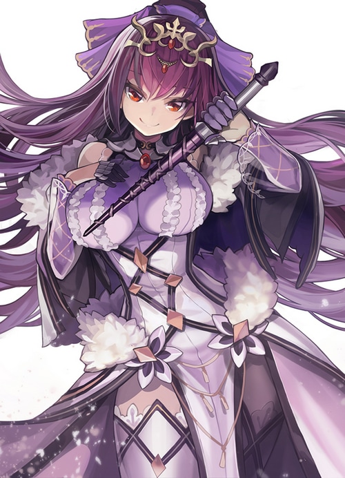 Scathach Skadi from Fate/Grand Order fan art