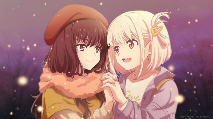 Lycoris Recoil Fan Art: Chisato and Takina