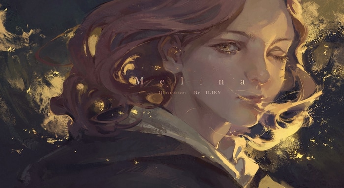 Melina from Elden Ring illustration by JLIEN